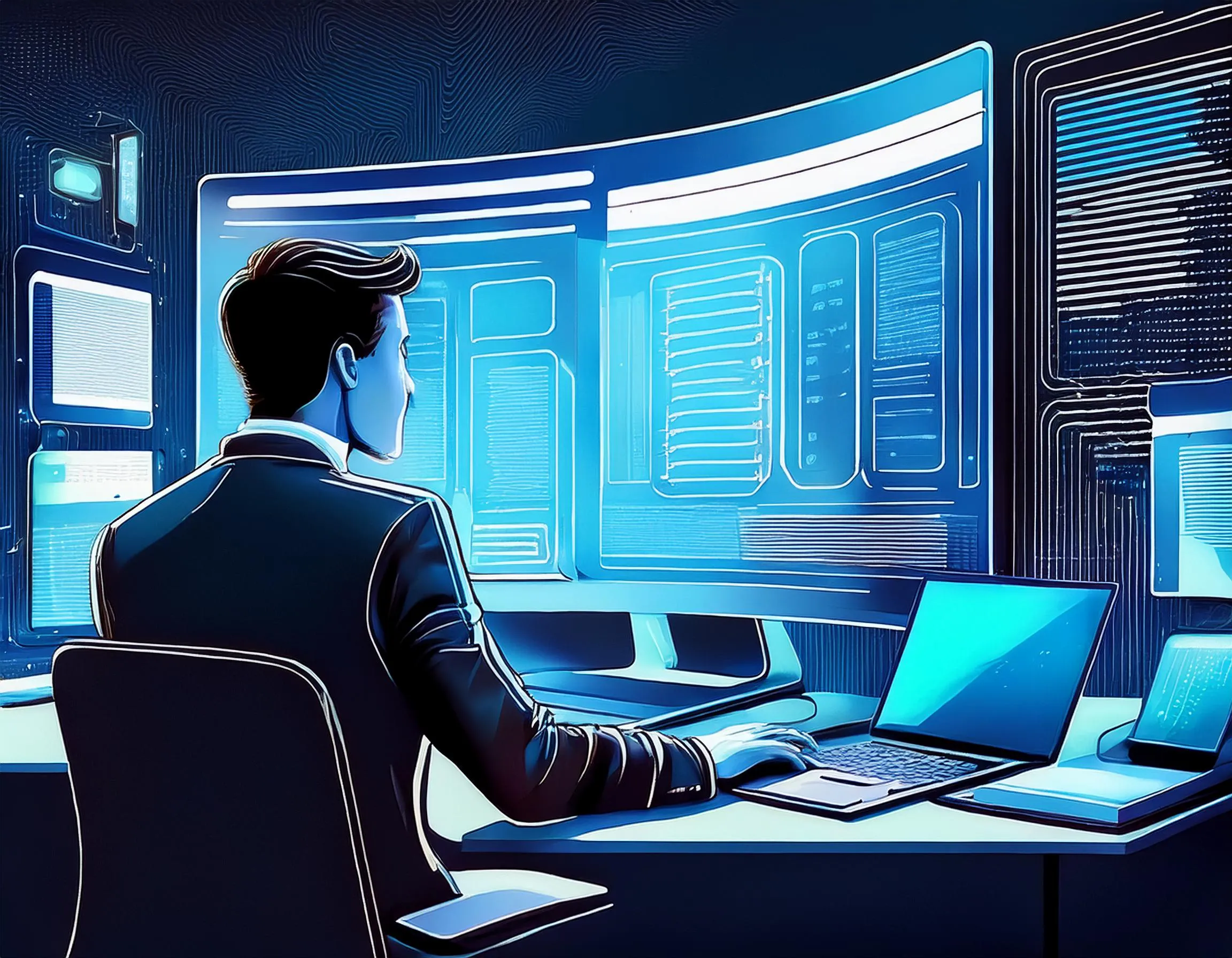 بناء واجهة عملك على الإنترنت: دليل شامل لإنشاء وتطوير المواقع الإلكترونية مع جيل تك